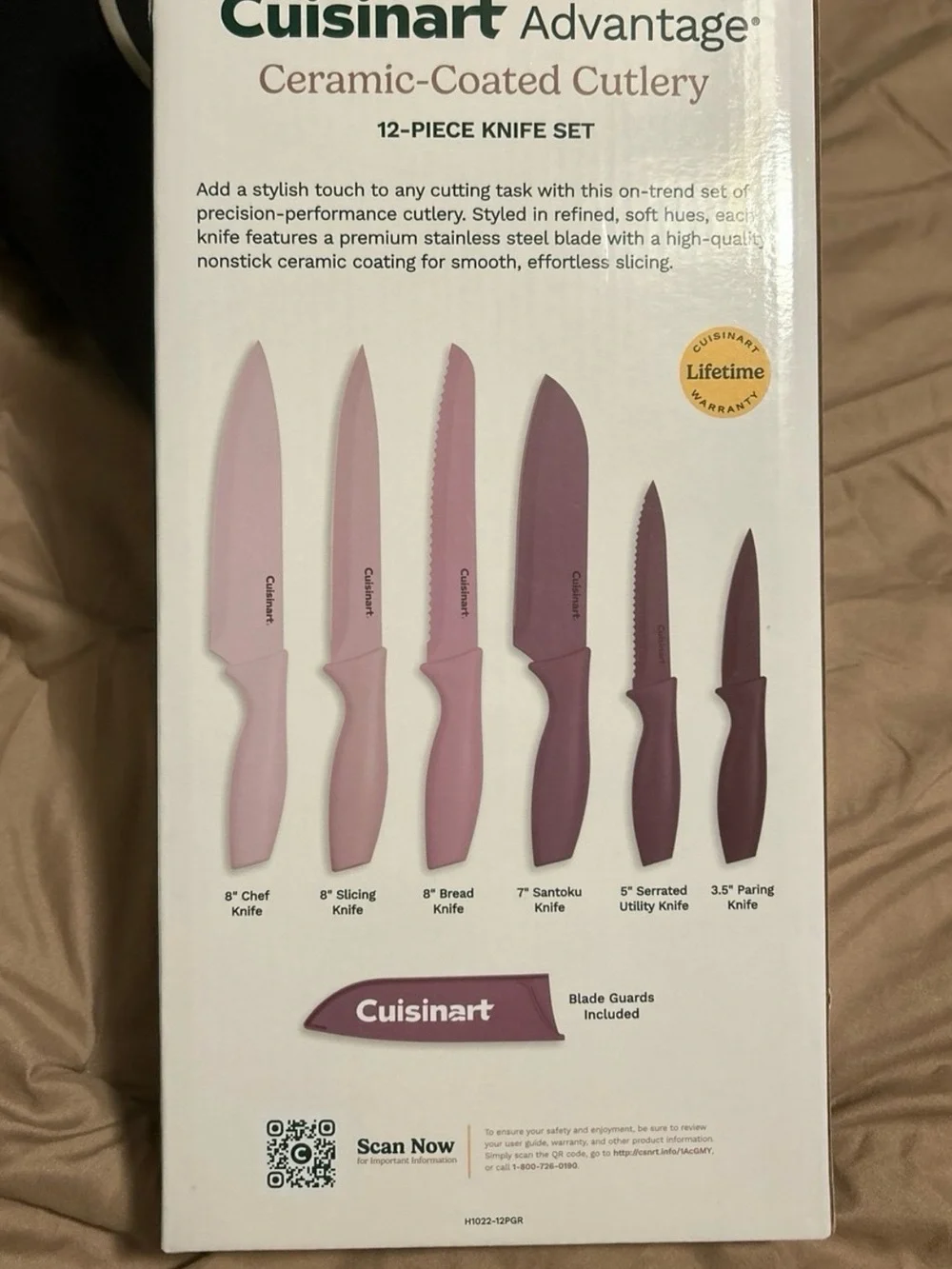 Cuisinart Advantage Ceramic 12-Piece Knife Set